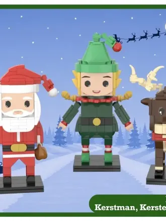 SintBricks 26605 Kerst verzamelset 3 in 1
