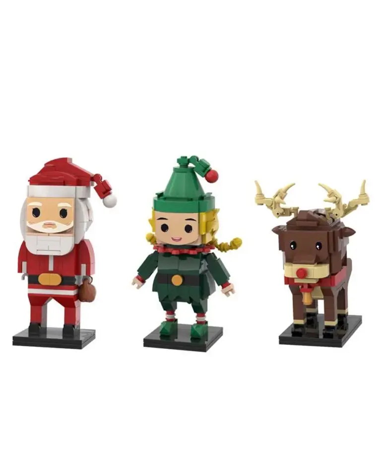 SintBricks 26605 Kerst verzamelset 3 in 1