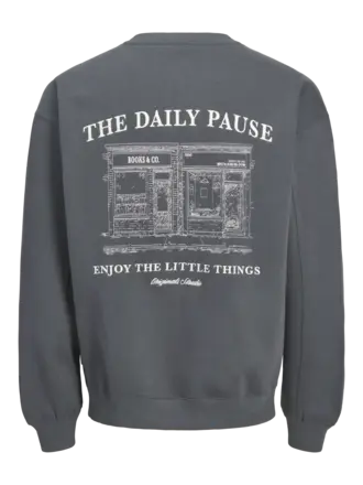 jack&jones JJ - Sweat crew neck Asphalt