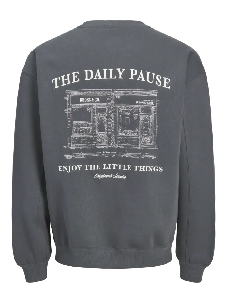 jack&jones JJ - Sweat crew neck Asphalt