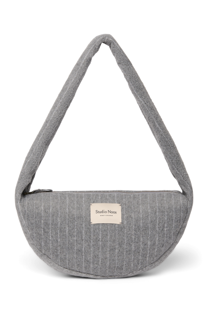 studio noos Studio Noos -Flannel Chalkstripe Mini Cross Body Bag