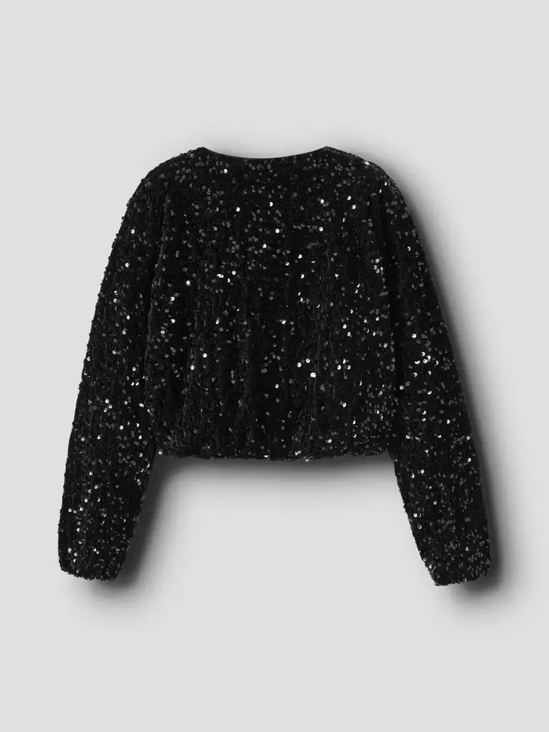 Name It Name it - Glitter bomber black