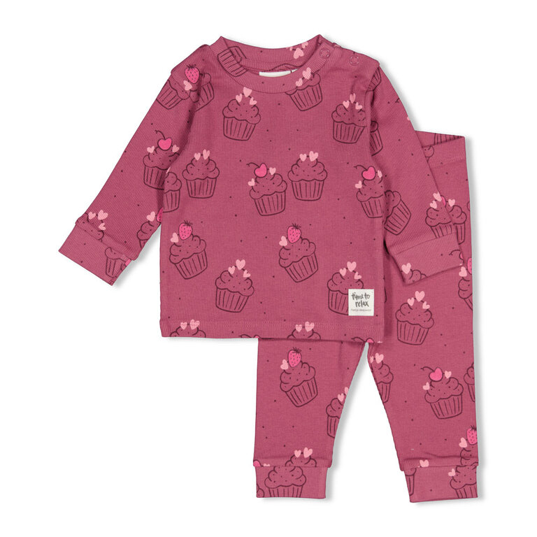 Feetje Feetje - Pyjama special Cupcake violet