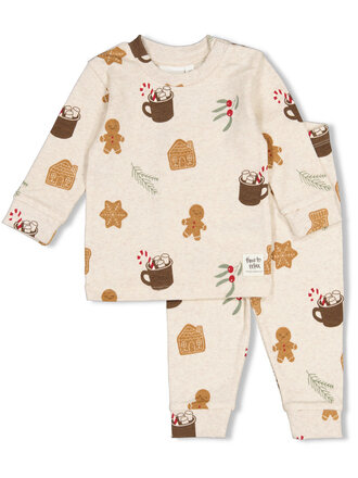 Feetje Feetje - Pyjama special Offwhite melange