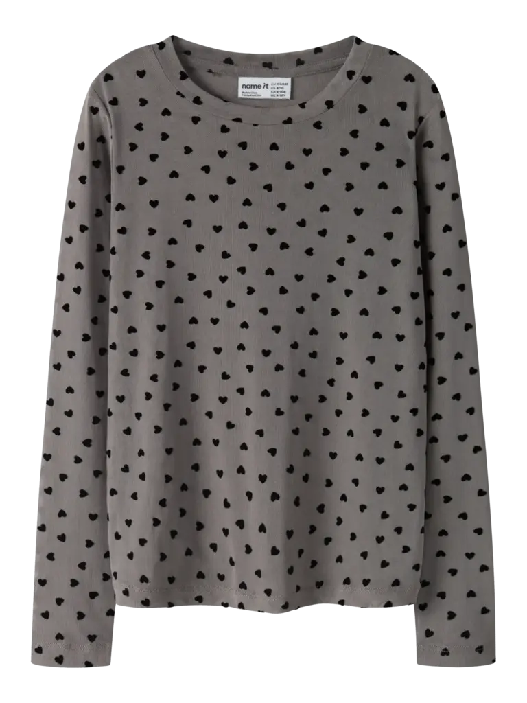Name It Name it - mesh top heart Mockingbird