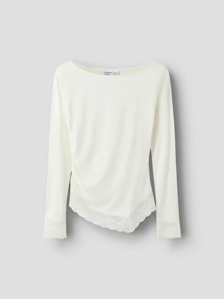 Name It Name it - Linda slim top Cloud Dancer