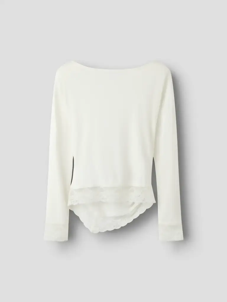 Name It Name it - Linda slim top Cloud Dancer