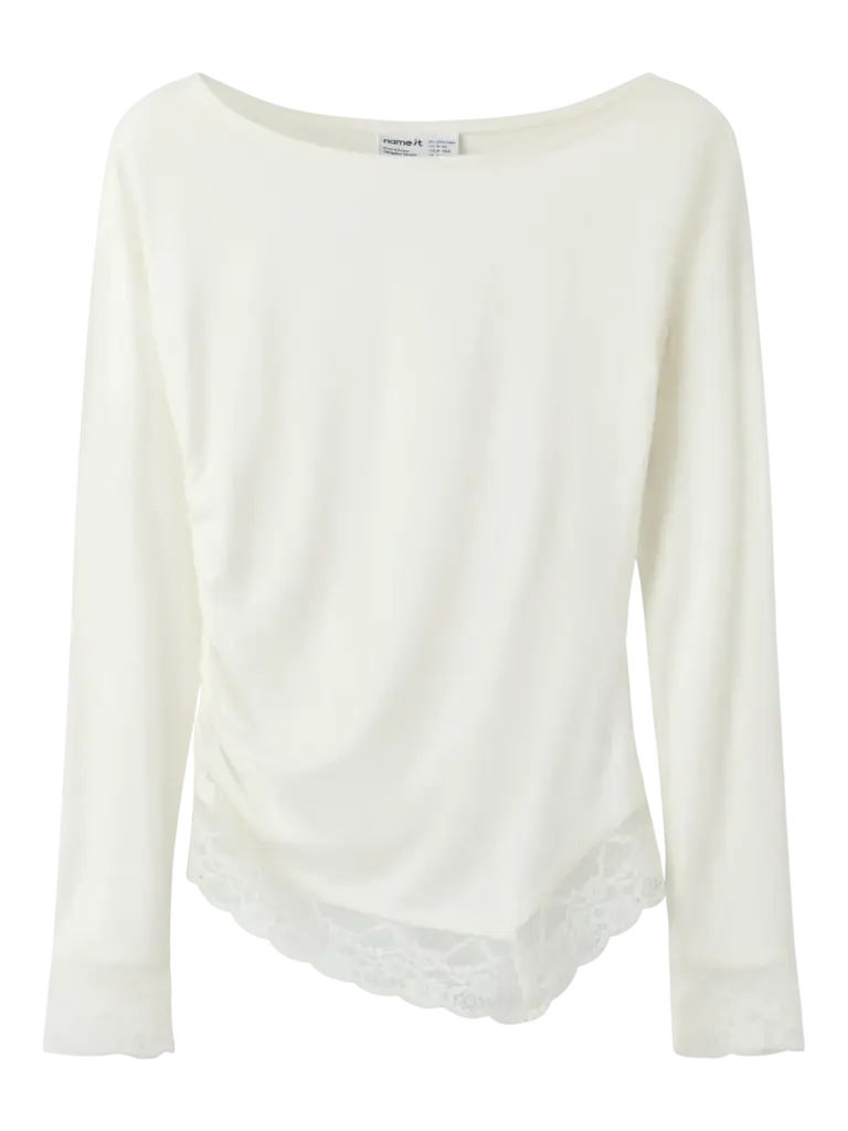 Name It Name it - Linda slim top Cloud Dancer