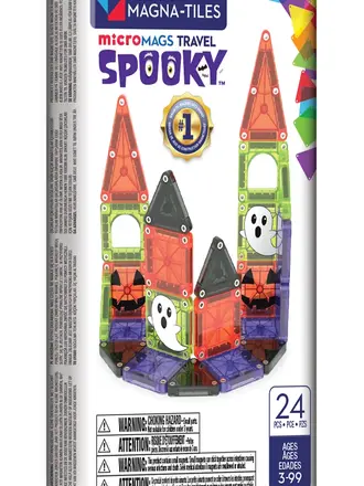 magnatiles MAGNA -MAGNA-TILES Spooky 24-Piece Travel Set