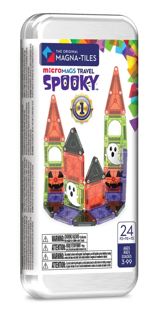 magnatiles MAGNA -MAGNA-TILES Spooky 24-Piece Travel Set
