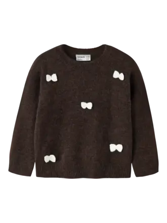 Name It Name it -  Ravi knit sweater Chocolate Plum