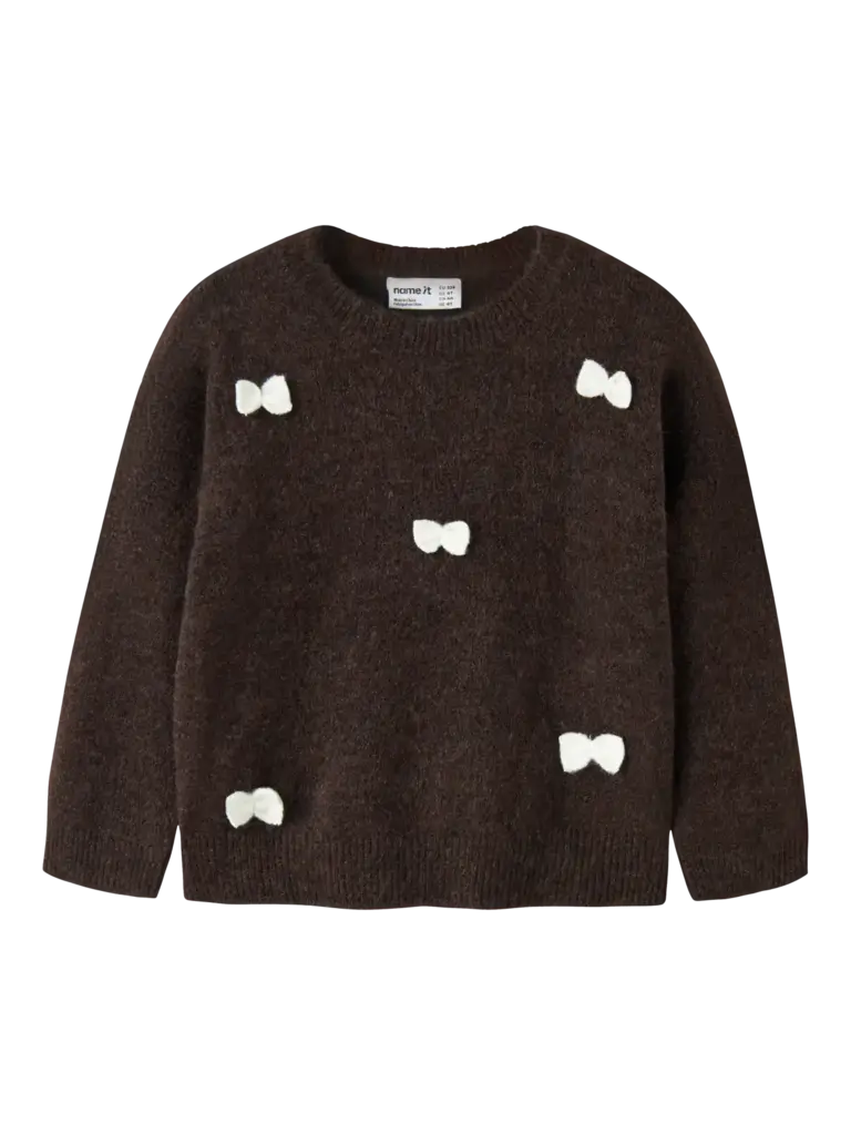 Name It Name it -  Ravi knit sweater Chocolate Plum