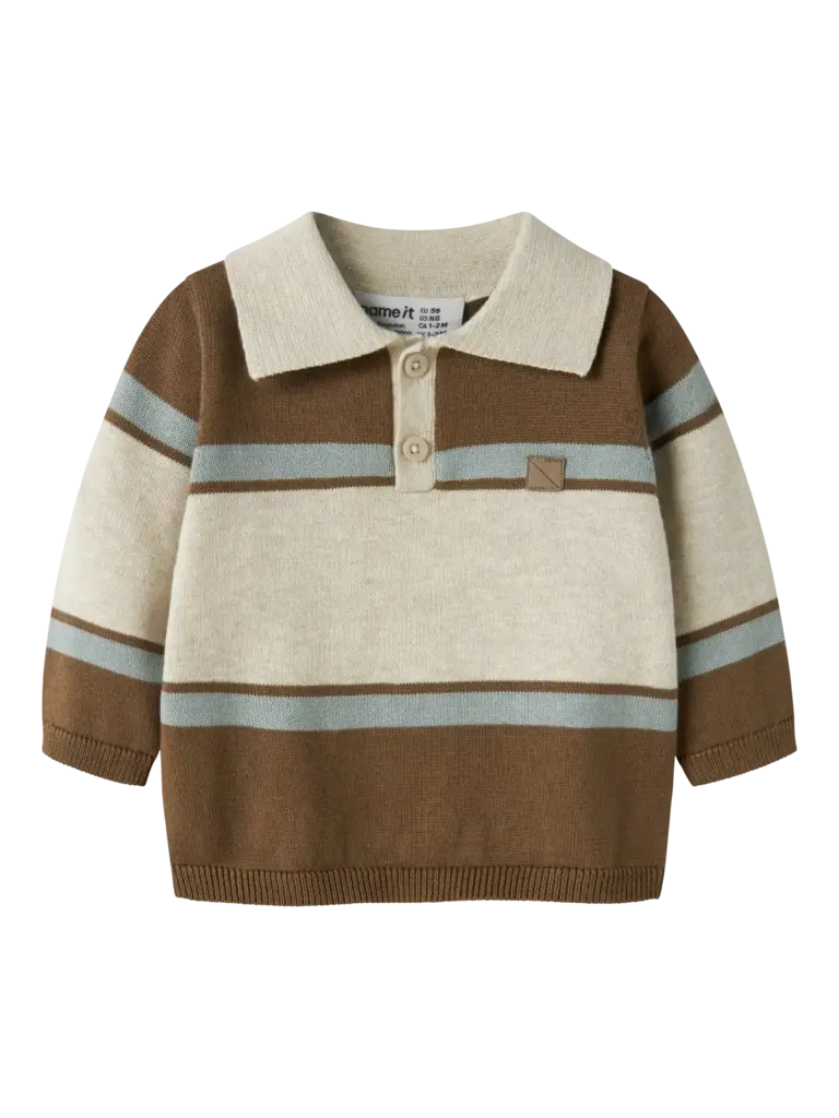 Name It Name it - Ral knit polo stripe