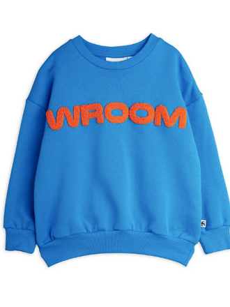 mini rodini Mini rodini - WROOM chenille sweatshirt Blue