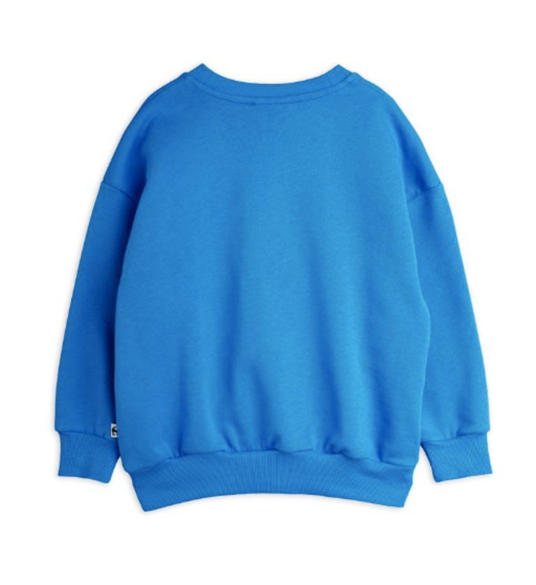 mini rodini Mini rodini - WROOM chenille sweatshirt Blue