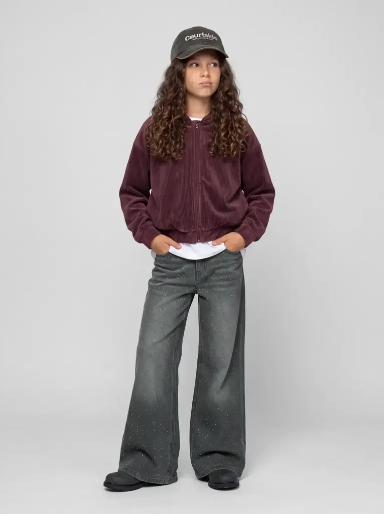 Name It Name it -BELLA WIDE RHINE JEANS vintage GREY