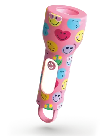 mob MOB - Glowy Smiley World pink