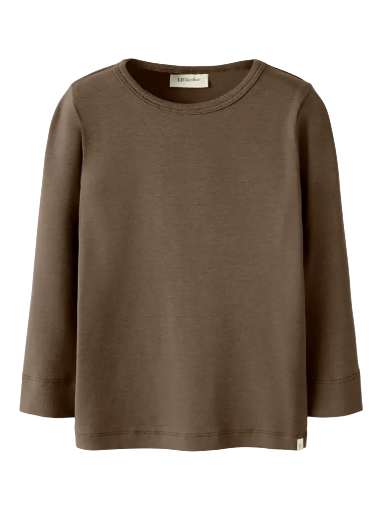 lil atelier Lil Atelier -GAYO LS SLIM TOP shitake