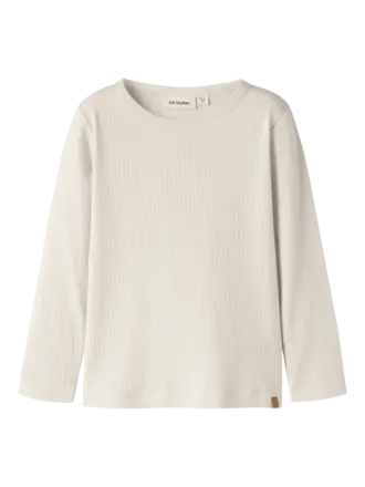 lil atelier Lil Atelier -GABO BOB LS SLIM TOP turtledove