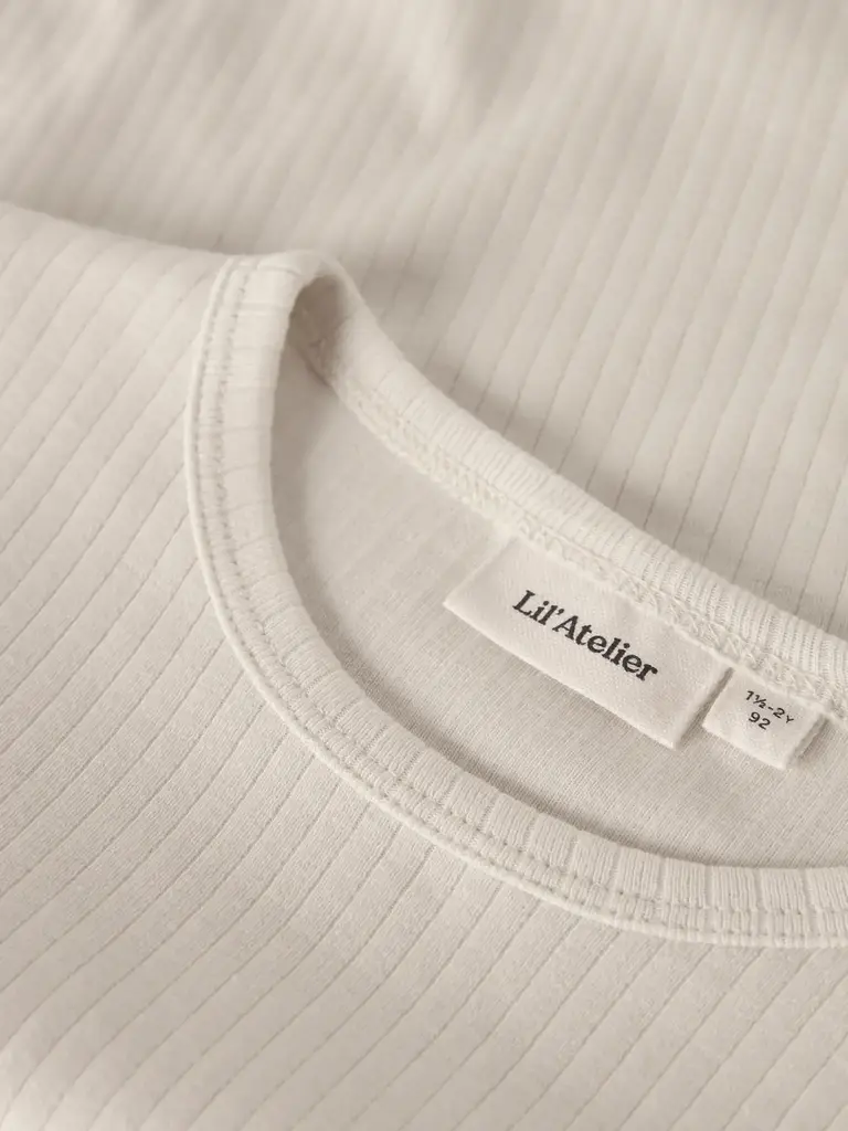 lil atelier Lil Atelier -GABO BOB LS SLIM TOP turtledove