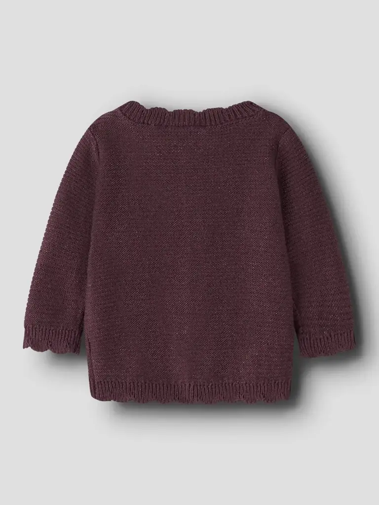 Name It Name it - knit cardigan Catawba Grape