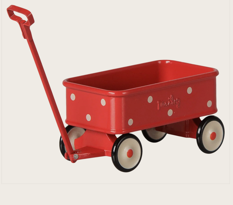 Maileg Maileg  -Wagon, Mouse - red