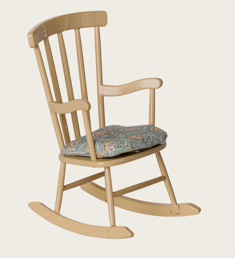 Maileg Maileg -Rocking chair, Mouse - Wheat