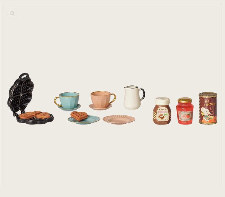 Maileg Maileg -Waffle set, Mouse
