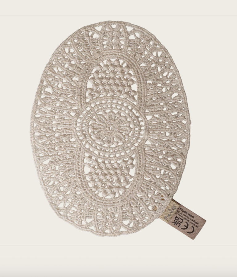 Maileg Maileg -Lace rug, Mouse