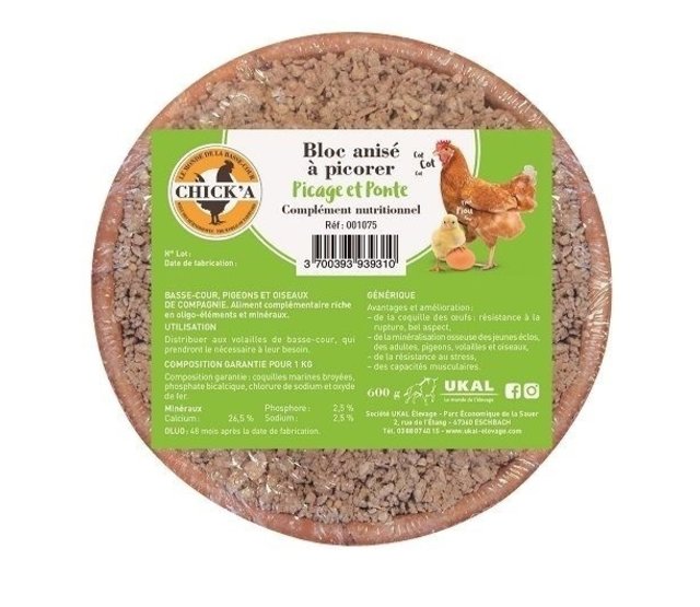 Peckable Anijsblok - 600g