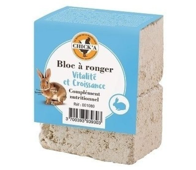 Bloc à ronger tous rongeurs - 2x100g