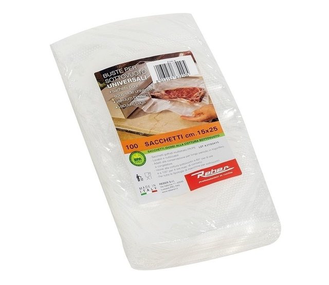 100 sacs sous vide gaufrés 15x25 cm 100 sacs sous vide gaufrés 15x25 cm