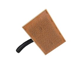 Carde en bois pour bovins - 125 x 180 mm