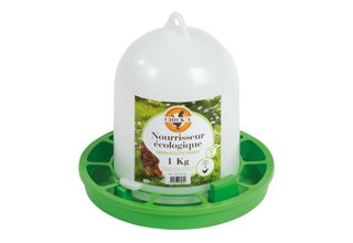 Hopper feeder + mesh base
