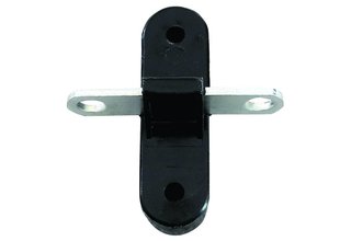 Isolateur à ancrage + plaque métallique galvanisée par 2