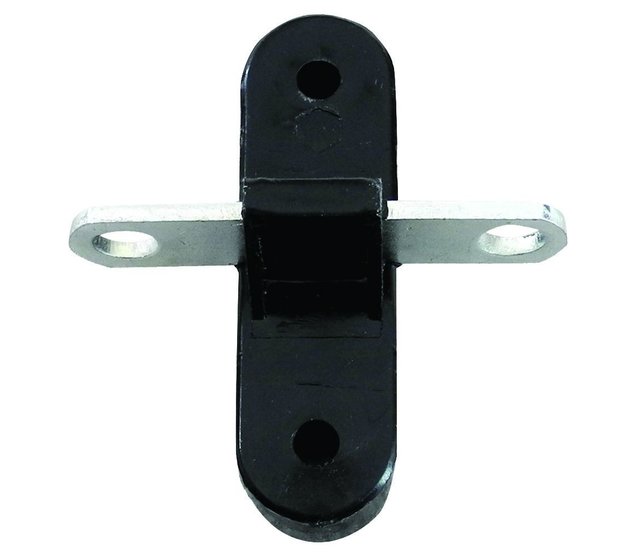 Anchor insulator + galvanised metal plate per 2