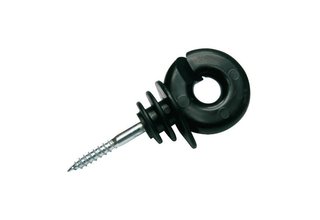 FARMER IS S ring insulator black per 25 ( bag)