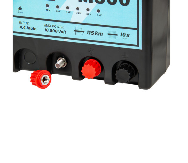 Energiser with socket with led M300