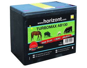 Alkaline batterie 9V - 130 AH TURBOMAX AB130