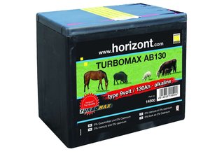 Alkaline batterij 9V - 130 AH TURBOMAX AB130