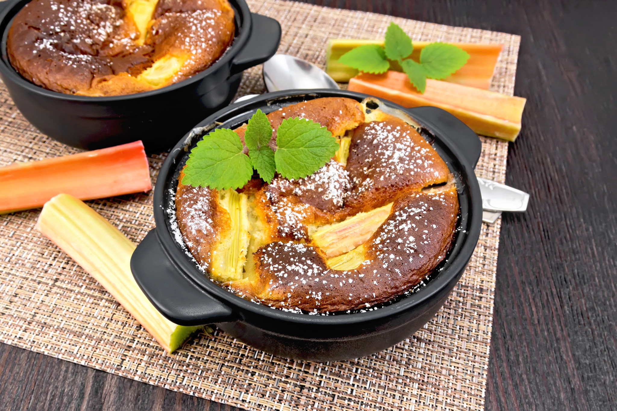 Clafoutis à la Rhubarbe