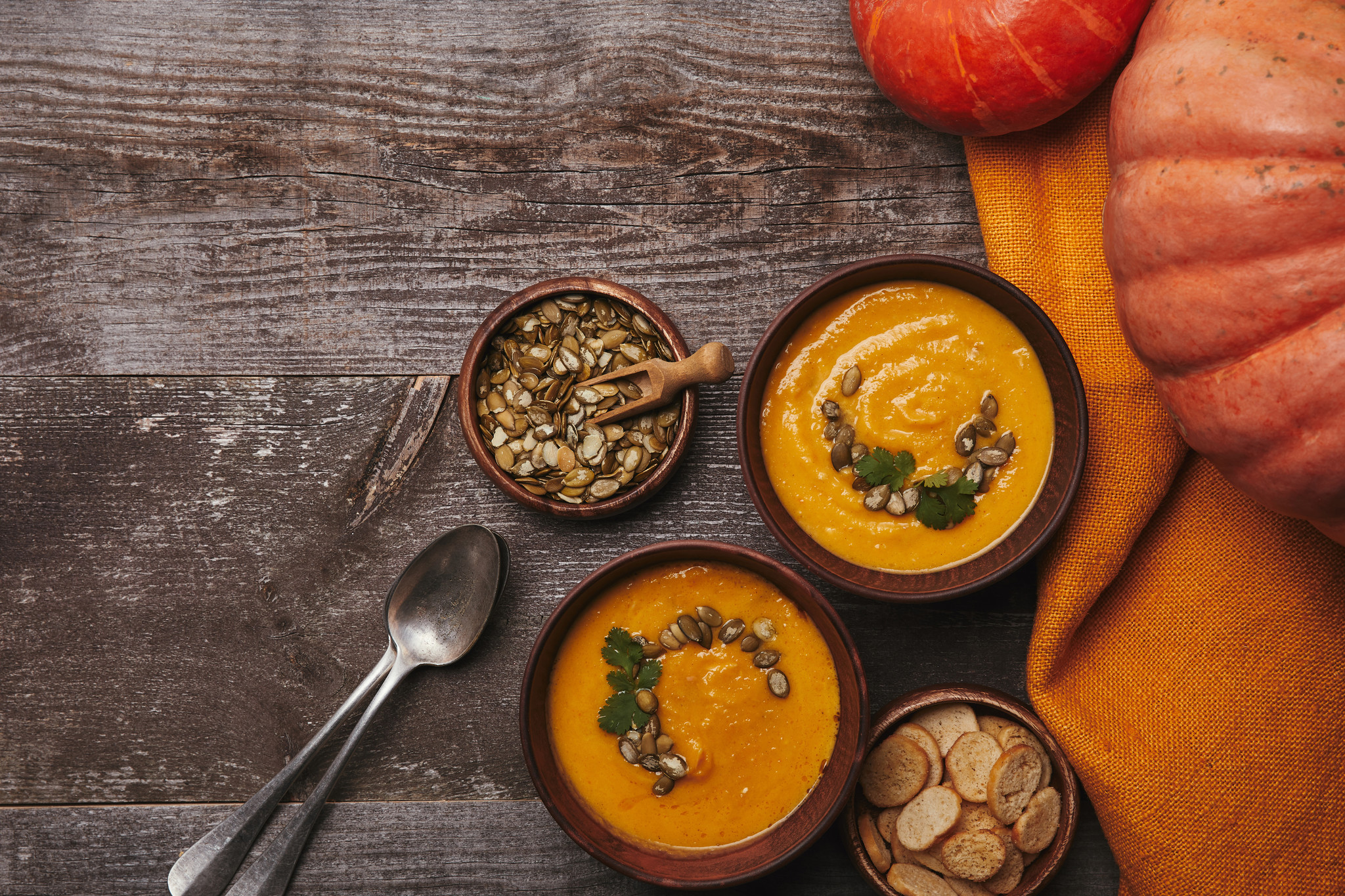 Velouté de Citrouille & lait de coco