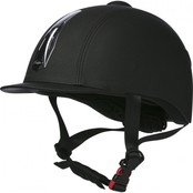 Premium" black grained helmet