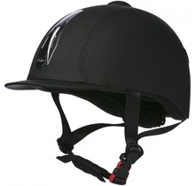 Premium" zwart gekorrelde helm