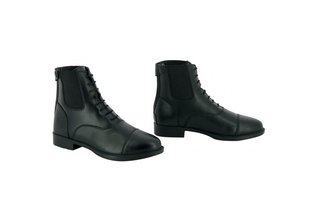 Boots synthétiques à lacets