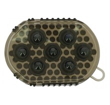 Double-sided currycomb and massage glove