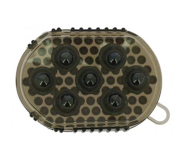 Double-sided currycomb and massage glove