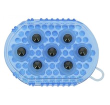 Gant double face étrille et massage