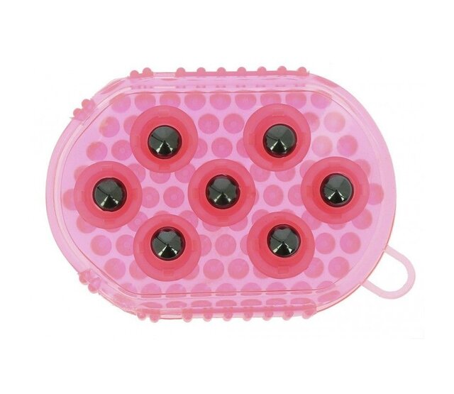 Gant double face étrille et massage