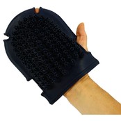 Handschoen met kam en borstel Handschoen met kam en borstel
